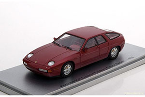 PORSCHE 928 CUSTOM FACTORY 4-DOOR SEDAN 1986, RED