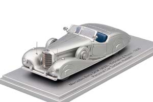 MERCEDES W29 540K ERDMAN & ROSSI SADDAM HUSSEIN 1936 SILVER