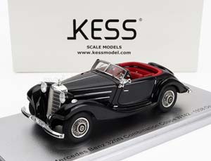 MERCEDES BENZ 320N W142 COMBINATION CABRIOLET 1938, BLACK