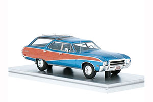BUICK SPORTS WAGON 1969 LIGHT BLUE — фото 3