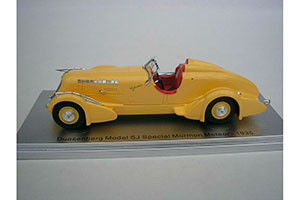 DUESENBERG MODEL SJ SPECIAL MORMON METEOR 1938 LIGHT YELLOW — фото 3