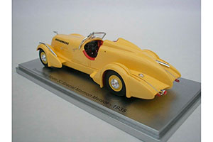 DUESENBERG MODEL SJ SPECIAL MORMON METEOR 1938 LIGHT YELLOW — фото 2