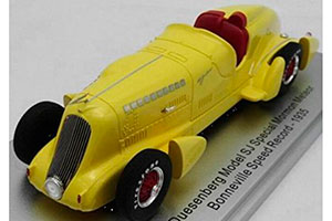 DUESENBERG SJ SPECIAL MORMON METEOR BONNEVILLE SPEED RECORD 1935 YELLOW — фото 2