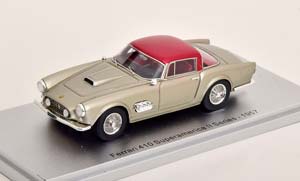 FERRARI 410 SUPERAMERICA SERIE 2 1957 GREY METALLIC/RED METALLIC