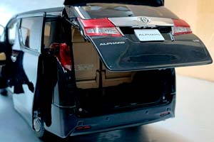 TOYOTA ALPHARD BLACK (LHD)  2019 BLACK — фото 4