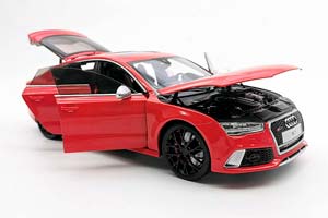 AUDI RS 7 (C7) 4.0 TFSI SPORTBACK LHD 2016 RED / АУДИ РС7 СПОРТБЭК КРАСНЫЙ — фото 4