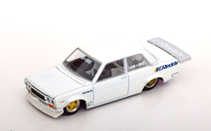 DATSUN 510 PRO STREET KAIDO HOUSE WHITEMETALLIC (ДЛИНА МОДЕЛИ 6-10 СМ)