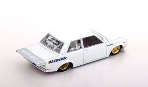 DATSUN 510 PRO STREET KAIDO HOUSE WHITEMETALLIC (ДЛИНА МОДЕЛИ 6-10 СМ) — фото 2