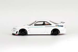 NISSAN SKYLINE GTR (R33) GREDDY GR33 V1 1995 WHITE (ДЛИНА МОДЕЛИ 6-10 СМ) — фото 3