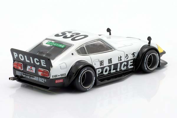 NISSAN FAIRLADY Z KAIDO GT POLICE 1978 WHITE / НИССАН ФЭРЛЕДИ КАЙДО ГТ ПОЛИКЕ БЕЛЫЙ — фото 2