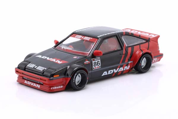 TOYOTA AE86 SPRINTER TRUENO KAIDO ADVAN #86 KAIDO HOUSE / ТОЙОТА AE86 СПРИНТЕР ТРУЕНО КАЙДО АДВАН ХУСЕ ЧЕРНЫЙ КРАСНЫЙ