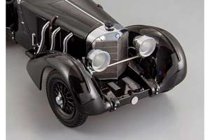 MERCEDES-BENZ SSK ГРАФА TROSSI DER SCHWARZE PRINZ 1930 ЧЕРНЫЙ — фото 4