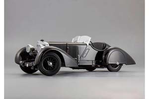 MERCEDES-BENZ SSK ГРАФА TROSSI DER SCHWARZE PRINZ 1930 ЧЕРНЫЙ — фото 8
