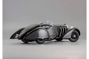 MERCEDES-BENZ SSK ГРАФА TROSSI DER SCHWARZE PRINZ 1930 ЧЕРНЫЙ — фото 9