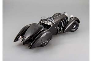 MERCEDES-BENZ SSK ГРАФА TROSSI DER SCHWARZE PRINZ 1930 ЧЕРНЫЙ — фото 2