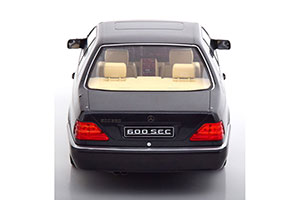 MERCEDES-BENZ 600SEC (S600 COUPE) C140 (W140) 1993 СЕРЫЙ (АНТРАЦИТ) — фото 5