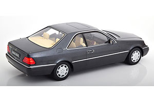 MERCEDES-BENZ 600SEC (S600 COUPE) C140 (W140) 1993 СЕРЫЙ (АНТРАЦИТ) — фото 2