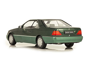 MERCEDES W140 600SEC C140 1993 GREEN METALLIC — фото 13