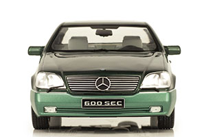 MERCEDES W140 600SEC C140 1993 GREEN METALLIC — фото 5