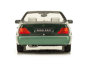 MERCEDES W140 600SEC C140 1993 GREEN METALLIC — фото 6