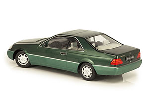 MERCEDES W140 600SEC C140 1993 GREEN METALLIC — фото 8