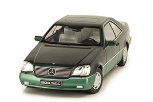 MERCEDES W140 600SEC C140 1993 GREEN METALLIC — фото 9