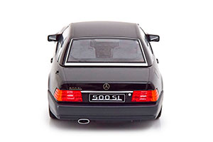 MERCEDES W129 500 SL R129 CONVERTIBLE WITH HARDTOP 1993 BLACK LIMITED EDITION 1250 PCS — фото 5