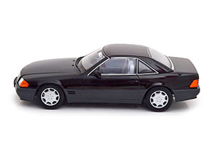 MERCEDES W129 500 SL R129 CONVERTIBLE WITH HARDTOP 1993 BLACK LIMITED EDITION 1250 PCS — фото 6