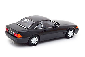 MERCEDES W129 500 SL R129 CONVERTIBLE WITH HARDTOP 1993 BLACK LIMITED EDITION 1250 PCS — фото 2