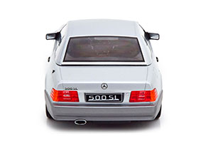MERCEDES W129 500 SL R129 CONVERTIBLE WITH HARDTOP 1993 SILVER LIMITED EDITION 1000 PCS — фото 6