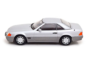MERCEDES W129 500 SL R129 CONVERTIBLE WITH HARDTOP 1993 SILVER LIMITED EDITION 1000 PCS — фото 7