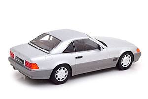 MERCEDES W129 500 SL R129 CONVERTIBLE WITH HARDTOP 1993 SILVER LIMITED EDITION 1000 PCS — фото 2