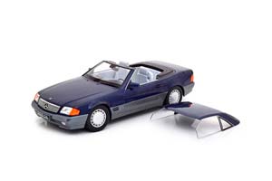 MERCEDES-BENZ 500SL R129 1993 РОДСТЕР С ЖЕСТКОЙ КРЫШЕЙ СИНИЙ — фото 3