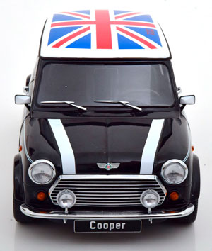 MINI COOPER LHD BLACK WHITE UNION JACK — фото 4