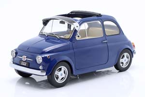 FIAT 500 F CUSTOM WITH REMOVABLE SOFTTOP 1968 DARK BLUE