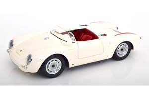 PORSCHE 550A SPYDER 1953-1957 WHITE RED