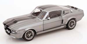 FORD MUSTANG SHELBY GT500 ELEANOR GONE IN 60 SECONDS 1967 GREY METALLIC/BLACK