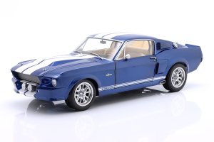 FORD MUSTANG SHELBY GT500 1967 BLUE METALLIC/WHITE