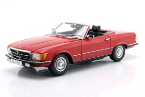 MERCEDES-BENZ 450SL (R107) EU VERSION 1985 RED / МЕРСЕДЕС-БЕНЦ 450SL R107 ЕУ КРАСНЫЙ