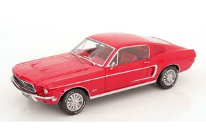 FORD MUSTANG GT FASTBACK 1968 RED