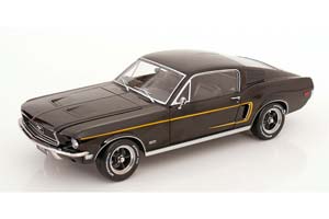 FORD MUSTANG GT FASTBACK 1968 BLACK