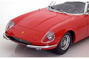 FERRARI 365 CALIFORNIA SPYDER 1966 RED LIMITED EDITION 2250 PCS — фото 3