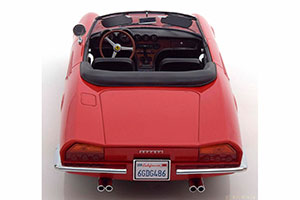 FERRARI 365 CALIFORNIA SPYDER 1966 RED LIMITED EDITION 2250 PCS — фото 8