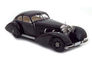 MERCEDES W24 540K AUTOBAHN COURIER 1938 BLACK / МЕРСЕДЕС АВТОБАН КУРЬЕР ЧЕРНЫЙ — фото 3