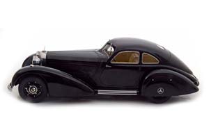 MERCEDES W24 540K AUTOBAHN COURIER 1938 BLACK / МЕРСЕДЕС АВТОБАН КУРЬЕР ЧЕРНЫЙ — фото 6