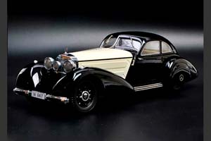MERCEDES W24 540K AUTOBAHN COURIER 1938  / МЕРСЕДЕС АВТОБАН КУРЬЕР БЕЖЕВО-ЧЕРНЫЙ — фото 2