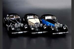 MERCEDES W24 540K AUTOBAHN COURIER 1938 BLUE / МЕРСЕДЕС АВТОБАН КУРЬЕР СИНЕ-ЧЕРНЫЙ — фото 7