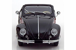 VW VOLKSWAGEN 1200 HEBMULLER CONVERTIBLE WITH REMOVABLE SOFTTOP 1949 BLACK DARKRED LIMITED EDITION 1000 PCS — фото 7