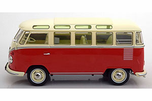 VW VOLKSWAGEN BULLI T1 SAMBA 1962 RED CREME LIMITED EDITION 750 PCS — фото 3