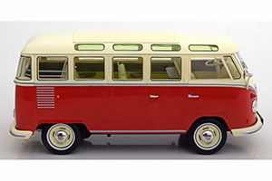 VW VOLKSWAGEN BULLI T1 SAMBA 1962 RED CREME LIMITED EDITION 750 PCS — фото 4